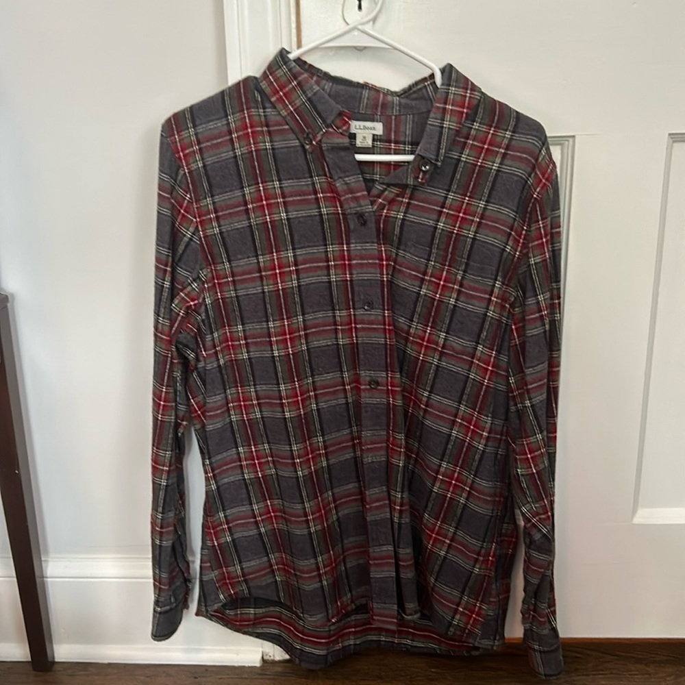 L.L. bean flannel shirt